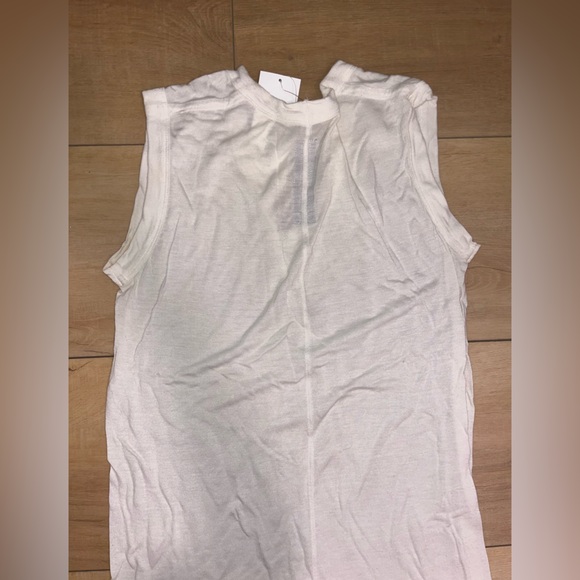 Rick Owens long white tee - Picture 2 of 5